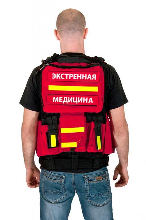 Жилет разгрузочный ЖР-01, красный