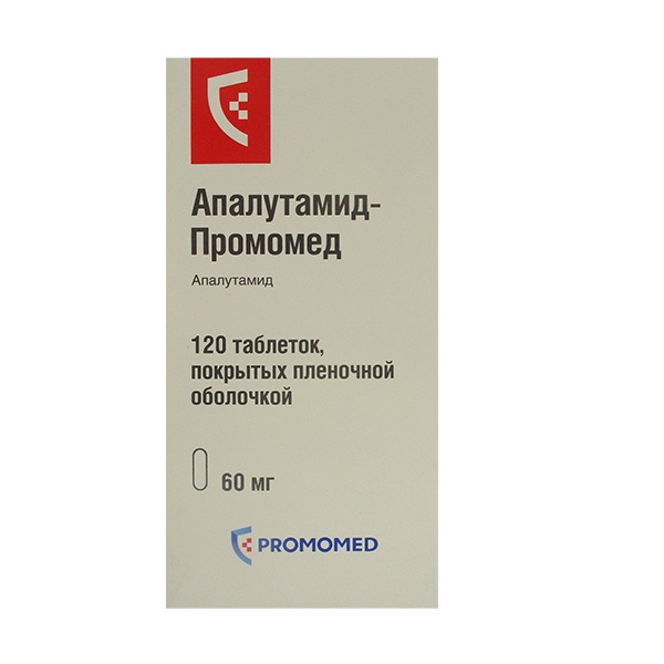 Апалутамид-Промомед таб. п/п/о 60мг №120