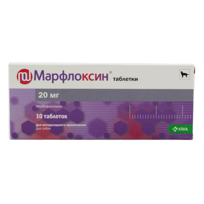 Марфлоксин таб. 80мг №12