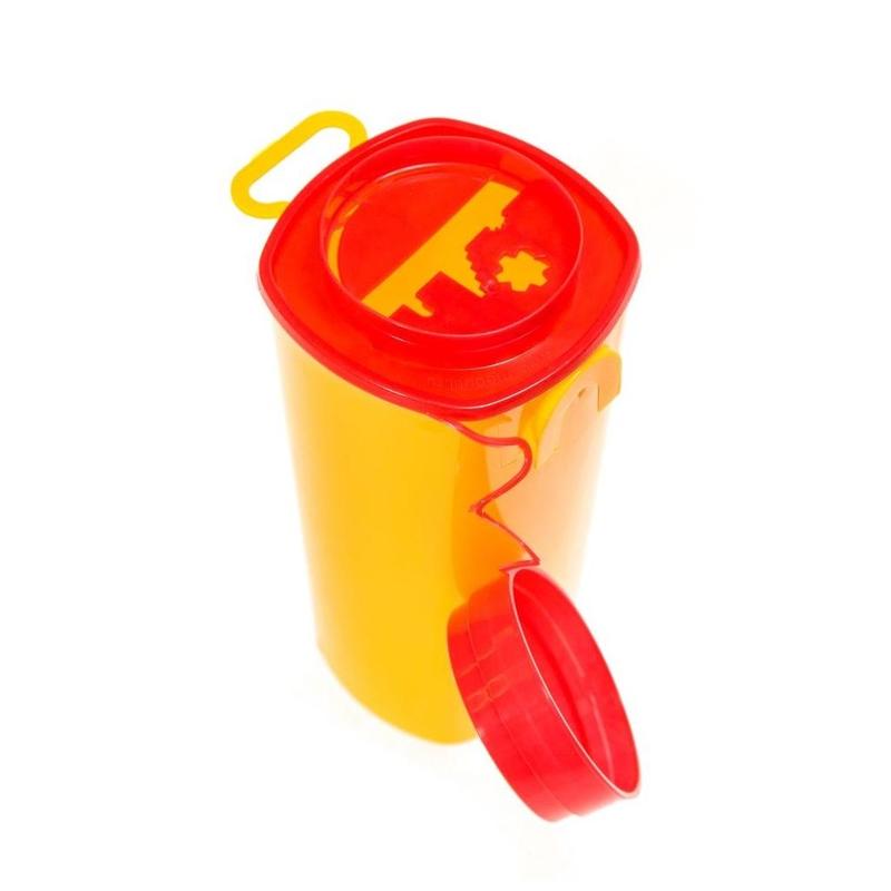 Контейнер для остр. инструмента СЗПИ класса Б желтый 1л №40