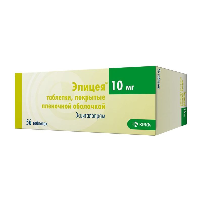 Элицея таб. п/п/о 10мг №56