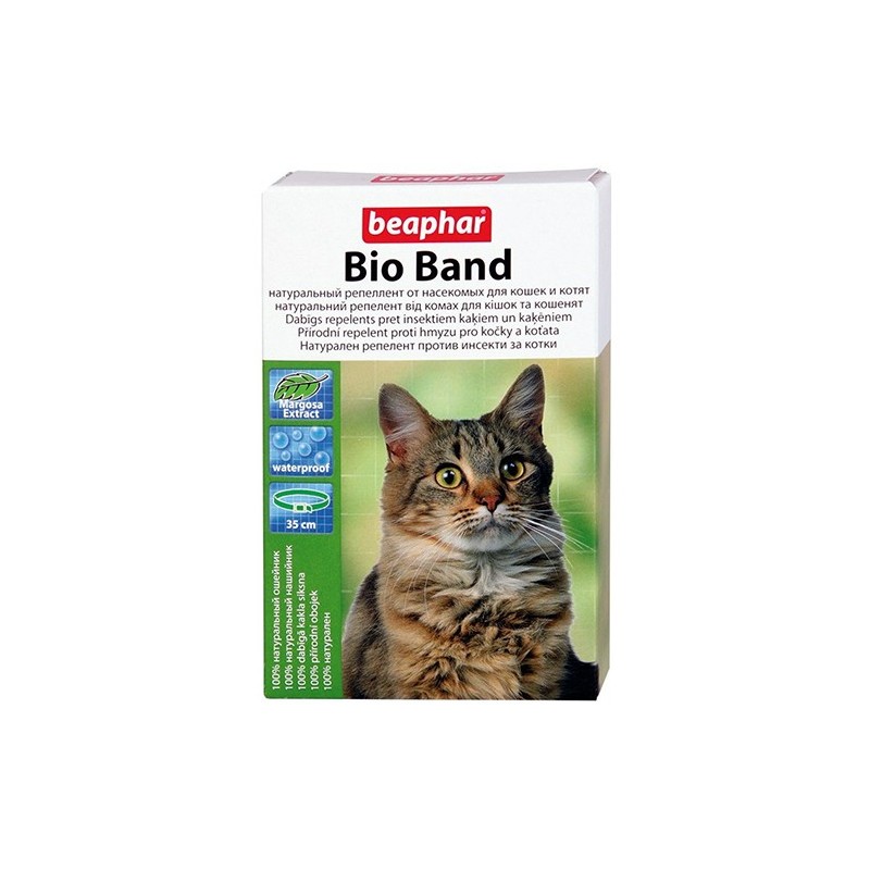 Беафар (Beaphar) биоошейник VETO Shield Bio Band кошек и котят 35 см