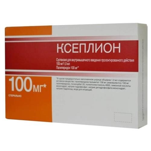 Ксеплион сусп. д/в/м введ. с пролонг. высвоб. 100мг/мл шприц 1мл №1
