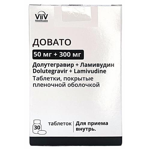 Довато таб. п/п/о 50мг+300мг №30