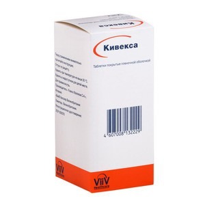 Кивекса таб. п/п/о 600мг+300мг №30