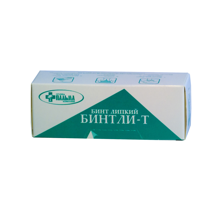 Бинт липкий Бинтли-М прониц. 10х200см