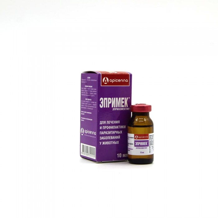 Эпримек р-р д/инъекц. для животных фл. 100 мл