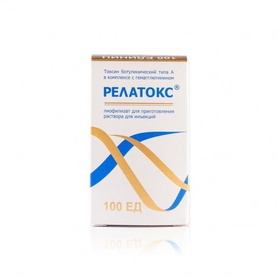 Релатокс лиоф. д/приг. р-ра д/инъек. 100ЕД №1
