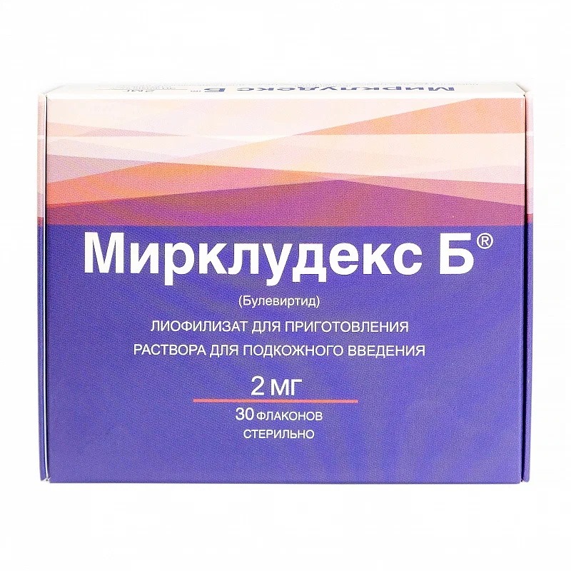 Мирклудекс Б лиоф. д/приг. р-ра д/п/к введ. 2мг фл. №30