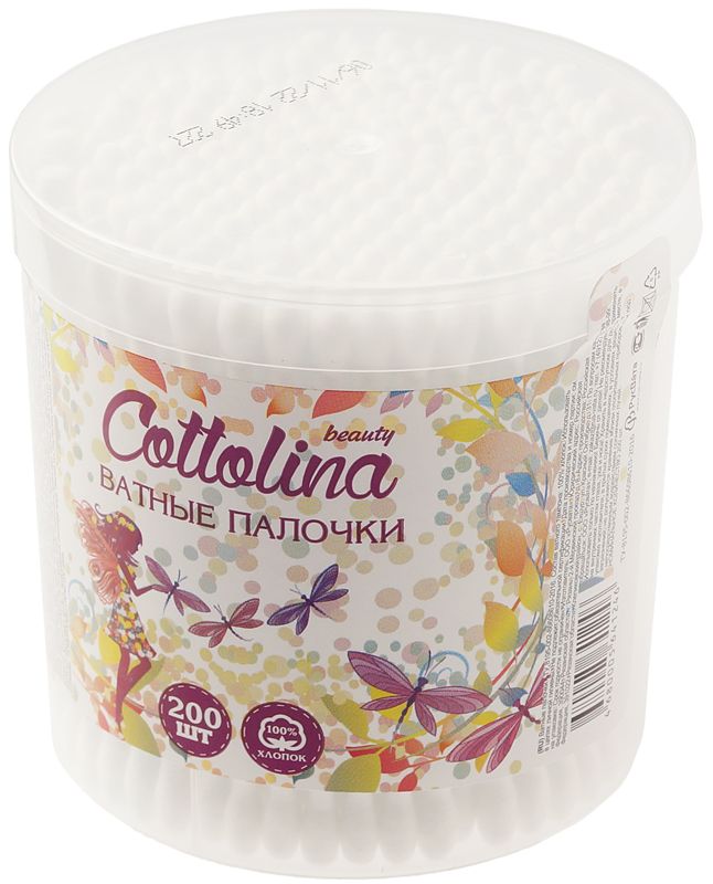 Ватные палочки Cottolina банка №100