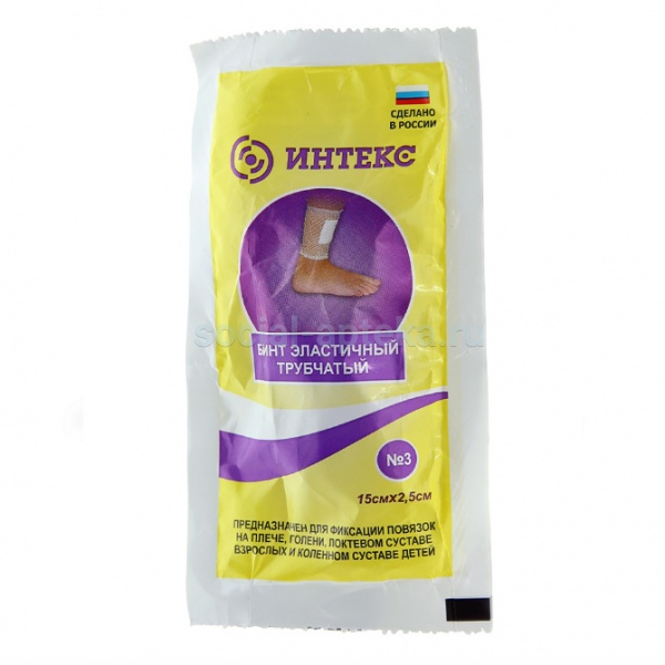 Бинт Интекс эласт. труб. р.4 №1