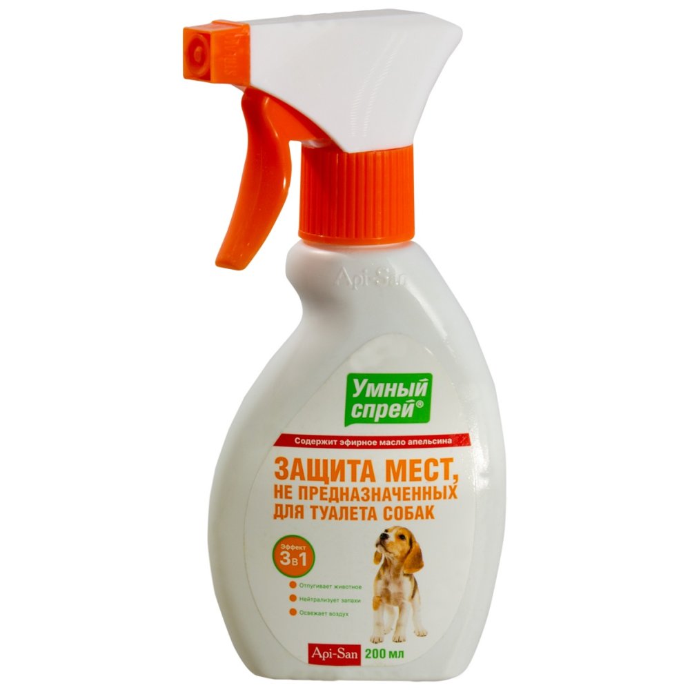 Умный спрей Защита мест не предназначенных для туалета собак фл. с триггером 200 мл