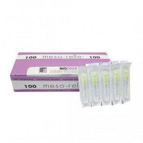 Игла Мезо-Релле 27G 0,4x4мм серая №100