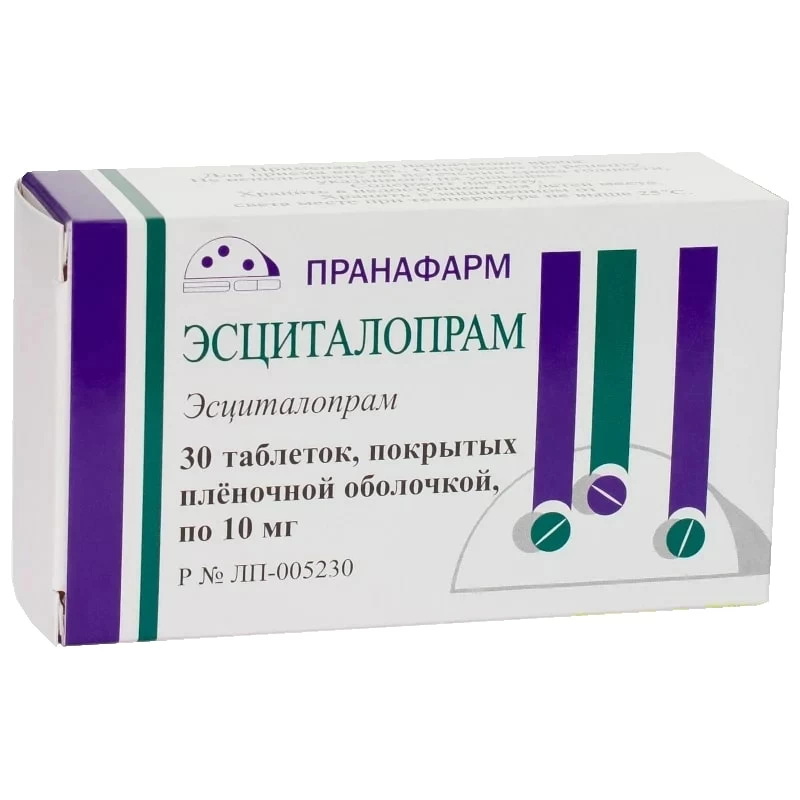 Эсциталопрам-СЗ таб. п/п/о 10мг №30