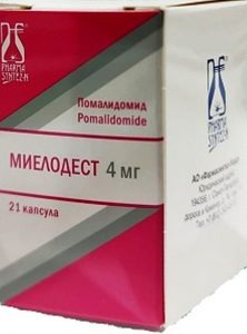 Миелодест капс. 4мг №21