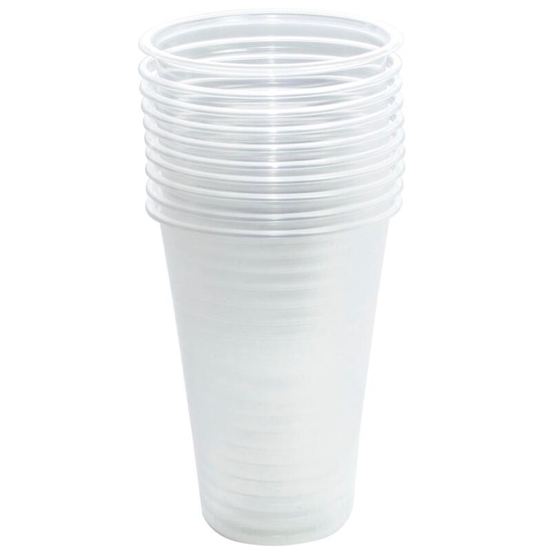 Стакан одноразовый пластиковый 100мл прозрачный №100