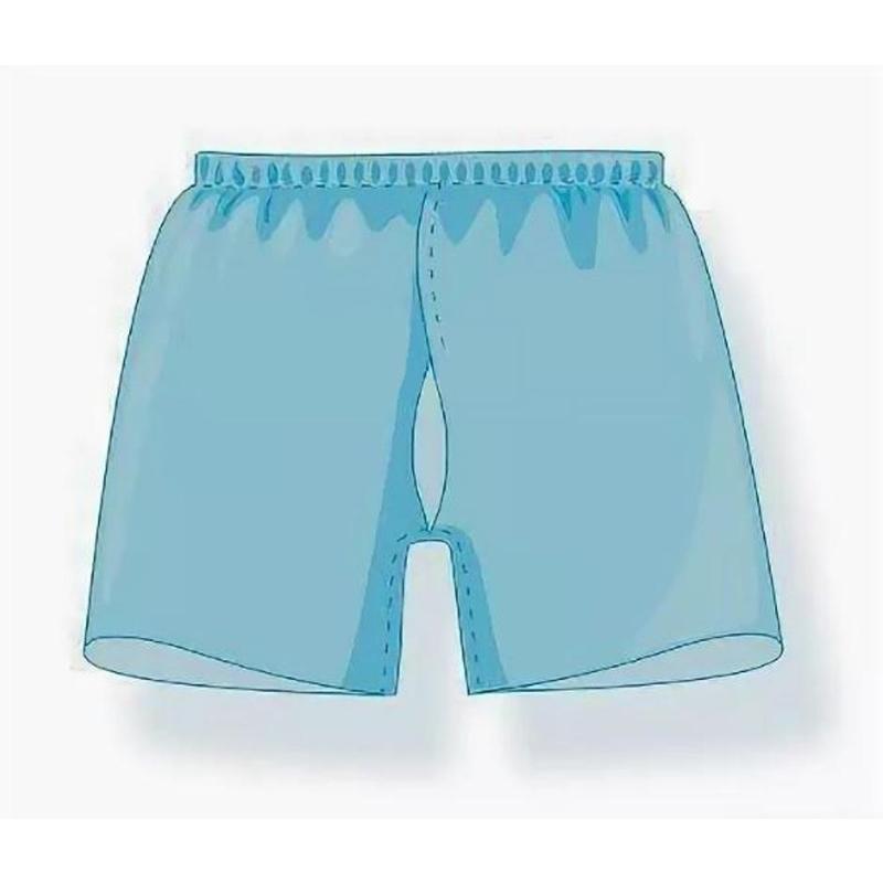 Трусы д/процедур нестер.(с разрезом) р52-54, плотность 25г/м2 №1 ( в уп.10шт)