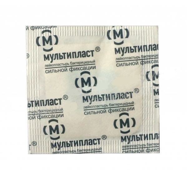 Лейкопластырь Мультипласт сильн. фикс. 3,8х3,8см