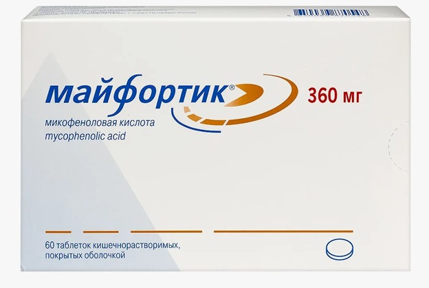 Майфортик таб. к/р п/о 360мг №60