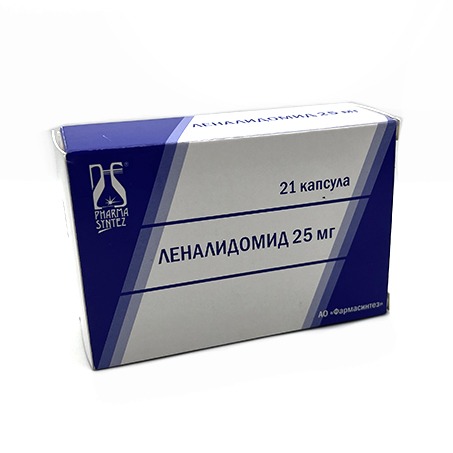 Леналидомид капс. 25мг №21/Фармасинтез