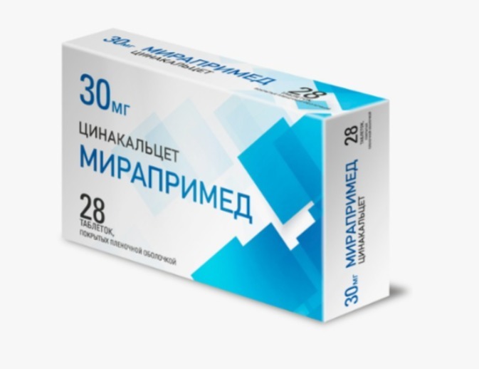 Мирапримед таб. п/п/о 30мг №28