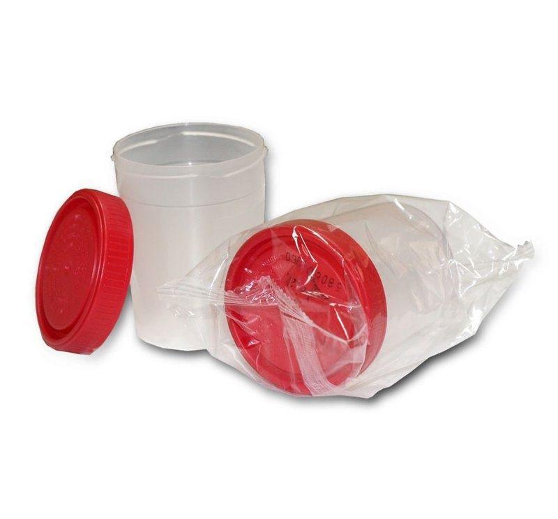 Контейнер Еврокэп стер. полимер. с крышкой 100мл №1