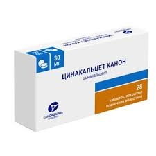 Цинакальцет Канон таб. п/п/о 30мг №28