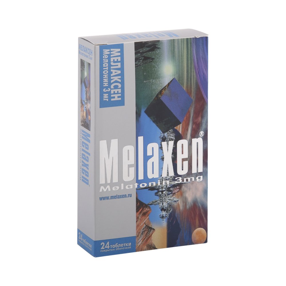 Мелаксен таб. п/п/о 3мг №24/Иннотех