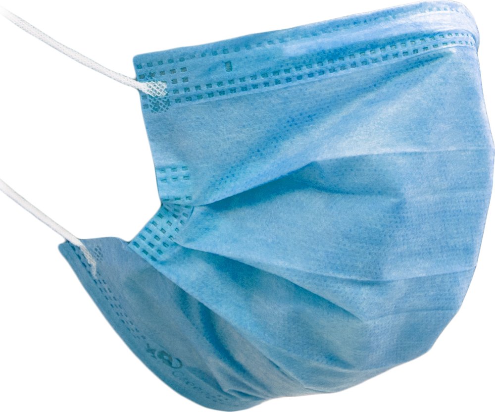 Маска мед. однораз. 3-сл н/стер. №50/Центурион