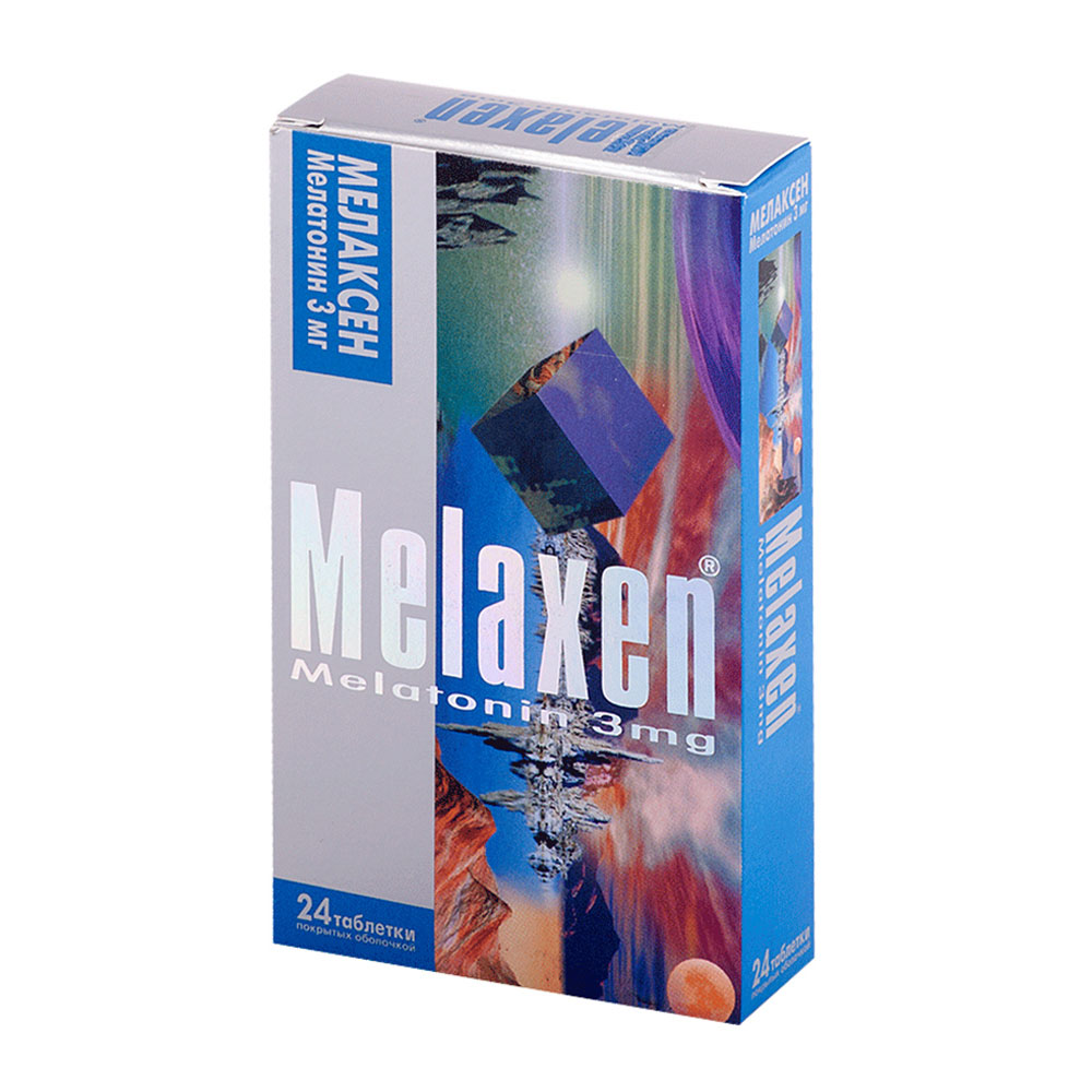 Мелаксен таб. п/п/о 3мг №12