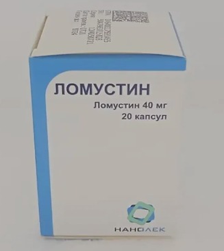 Ломустин капс. 40мг №20/Нанолек