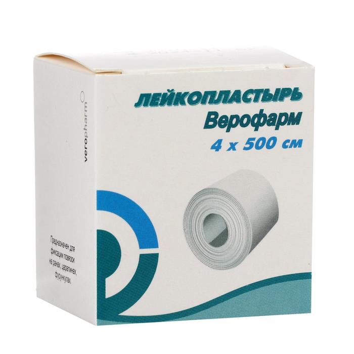Лейкопластырь Верофарм на ткан. основе 1х500см
