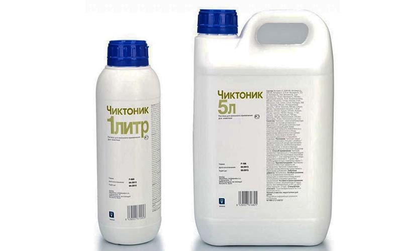 Чиктоник р-р д/орал. применения фл. 1 л