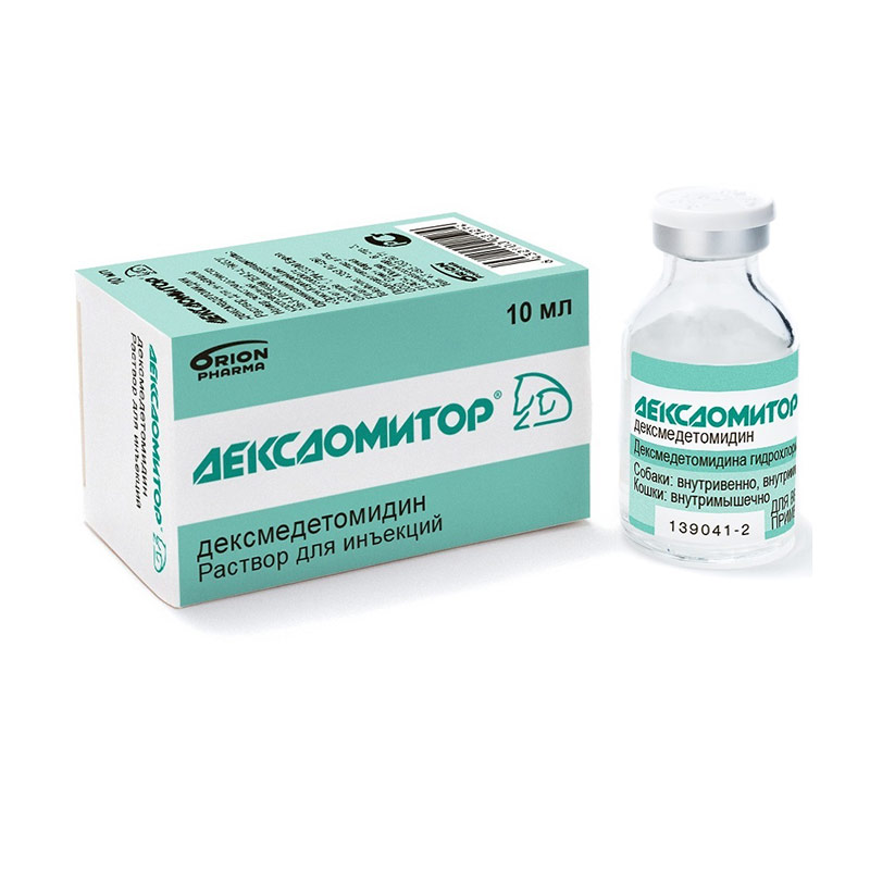 Дексдомитор р-р д/инъекц. 0,5 мг фл. 10 мл