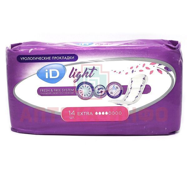 Прокладки ID уролог. Light Normal №14