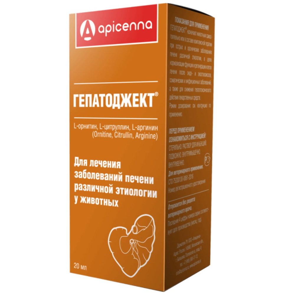 Гепатоджект р-р д/инъекц. фл. 100 мл