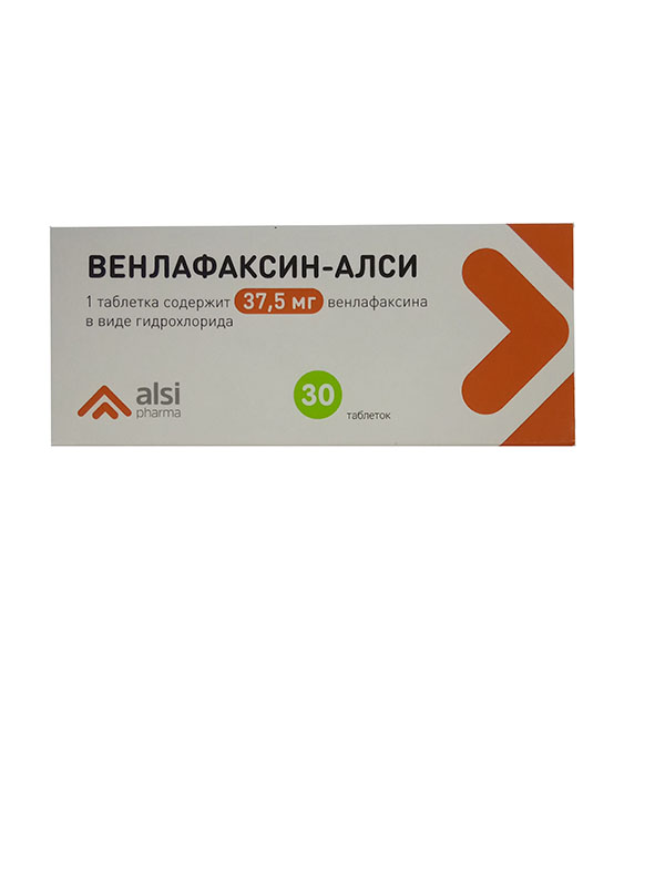 Венлафаксин-Алси таб. 37,5мг №30
