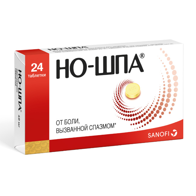 Но-шпа таб. 40мг №24