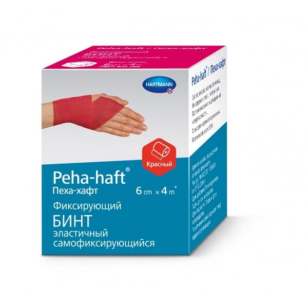Бинт Пеха-хафт эласт. самофикс. 20х8см (белый)