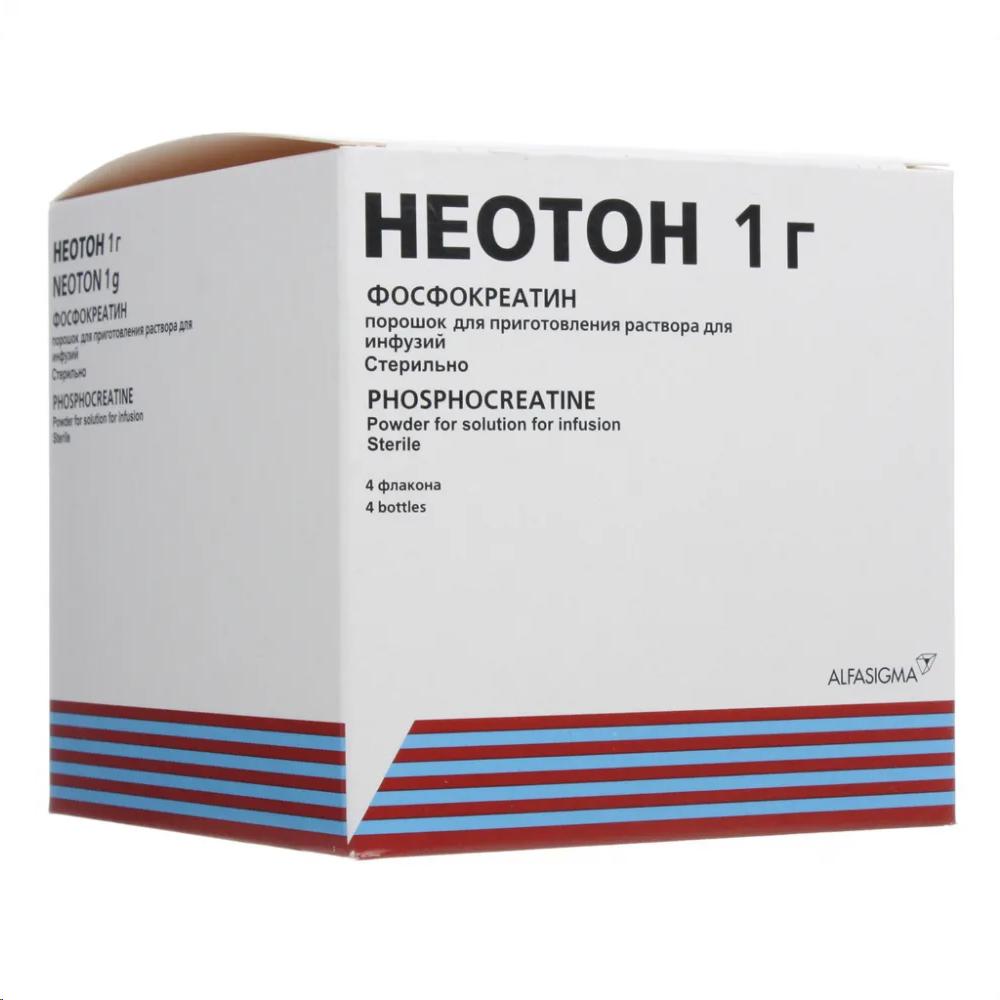 Неотон пор. д/пригот. р-ра д/инф. 1г фл.№4