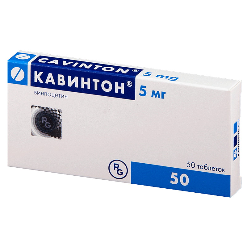 Кавинтон форте таб. 10мг №30