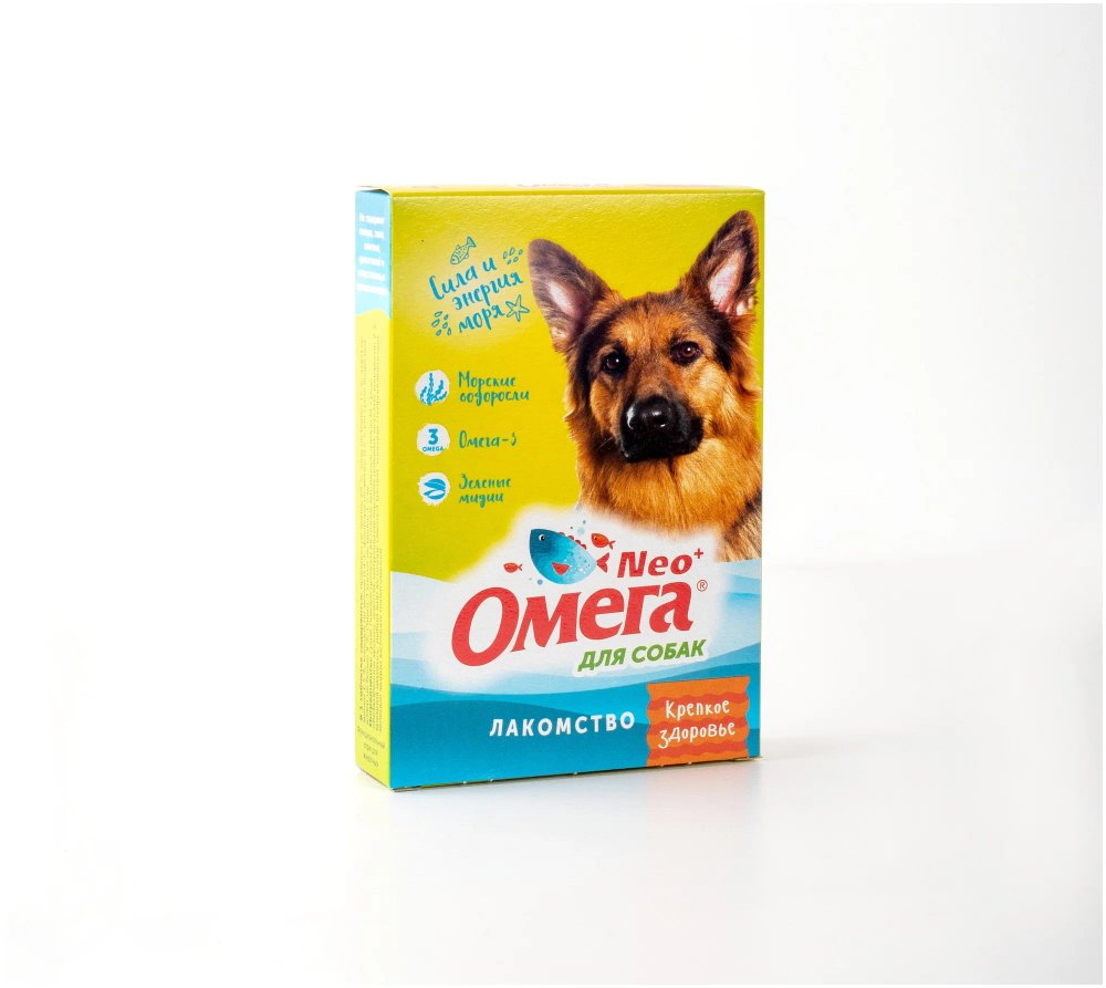 Омега Neo+ Крепкое здоровье для собак таб. №90