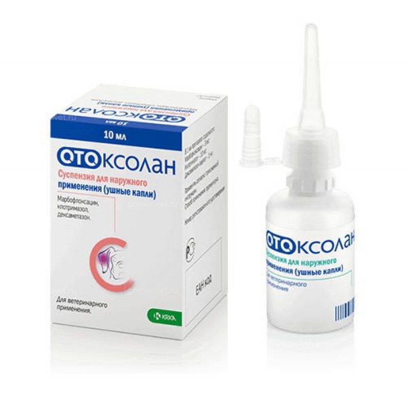 Отоксолан капли уш. фл. с доз. 10мл