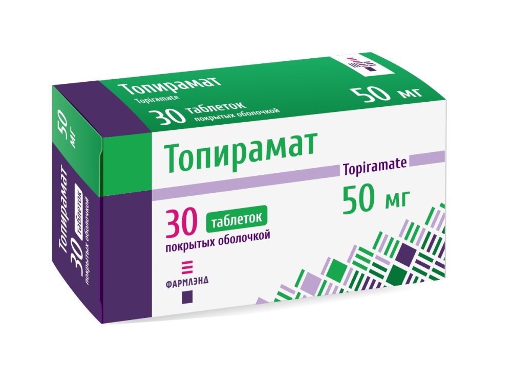 Топирамат Канон таб. п/п/о 50мг №30