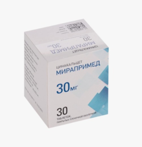 Мирапримед таб. п/п/о 30мг №30