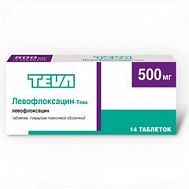 Левофлоксацин таб. п/п/обол 500мг №10/Озон